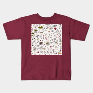 Christmas pattern Kids T-Shirt